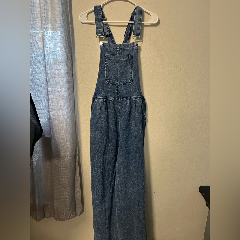 Blue Denim Overalls